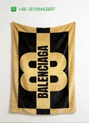 Balenciaga Throw Blankets